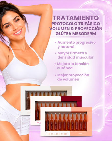 PROTOCOLO TRIFÁSICO VOLUMEN & PROYECCIÓN GLÚTEA MESODERM