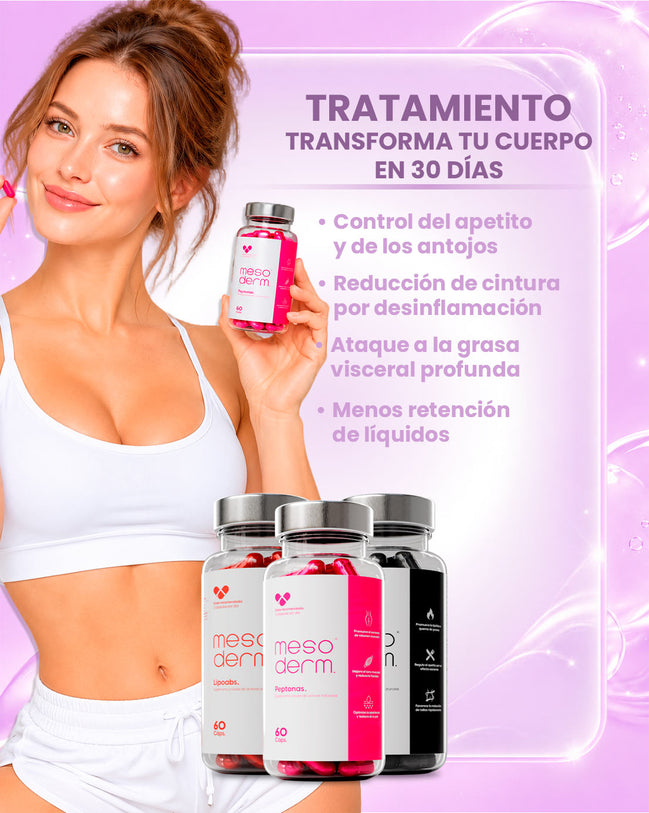 Transforma tu cuerpo en 30 días con nuestras nuevas formulaciones