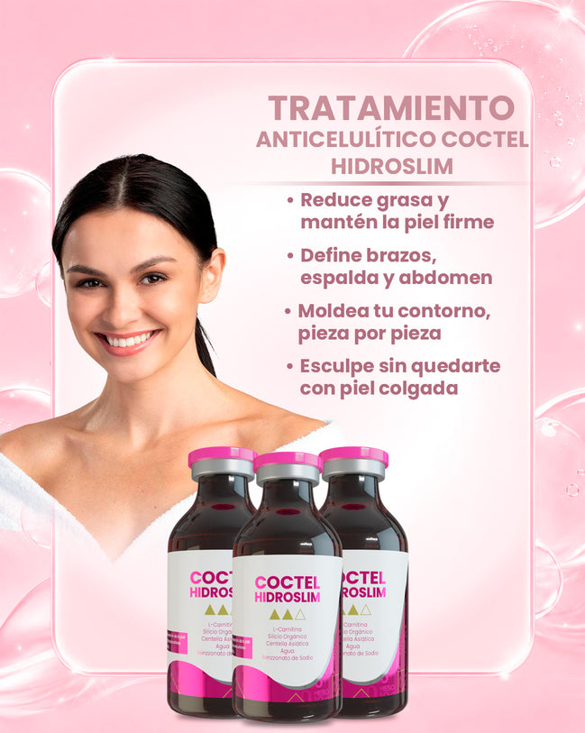 Tratamiento Anticelulítico Coctel Hidroslim