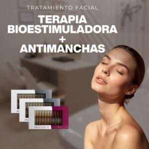 Tratamiento Facial Terapia Bioestimuladora + Antimanchas